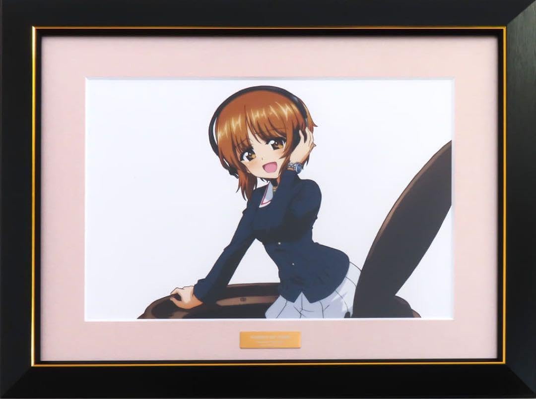 ガールズ＆パンツァー 最終章 西住みほ コラボウオッチ着用　キャラファイングラフ ガールズ＆パンツァー 最終章 - 描き下ろしイラスト 西住みほ